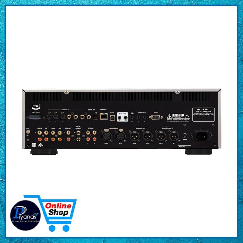 ปรีแอมป์ ROTEL : RC-1590 MKII (สีเงิน)
